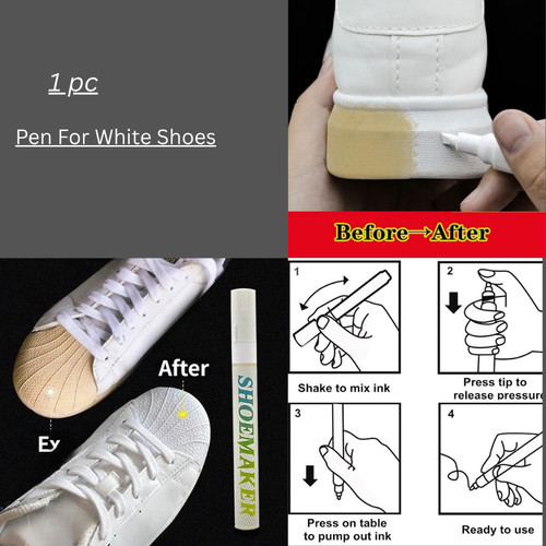 Shoe whitening colour - whitening, restore